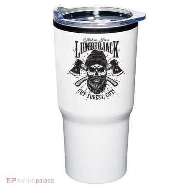 Hipster Lumberjack Tumbler
