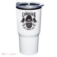 Hipster Lumberjack Tumbler thumb 0