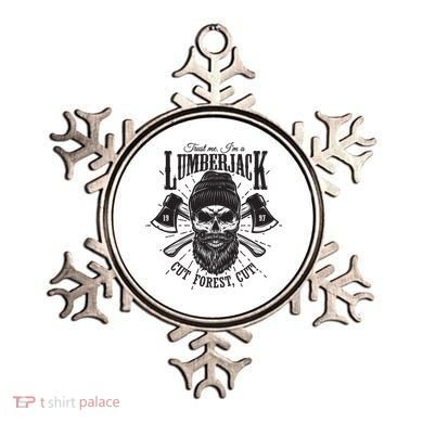 Hipster Lumberjack Ornament