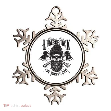 Hipster Lumberjack Ornament