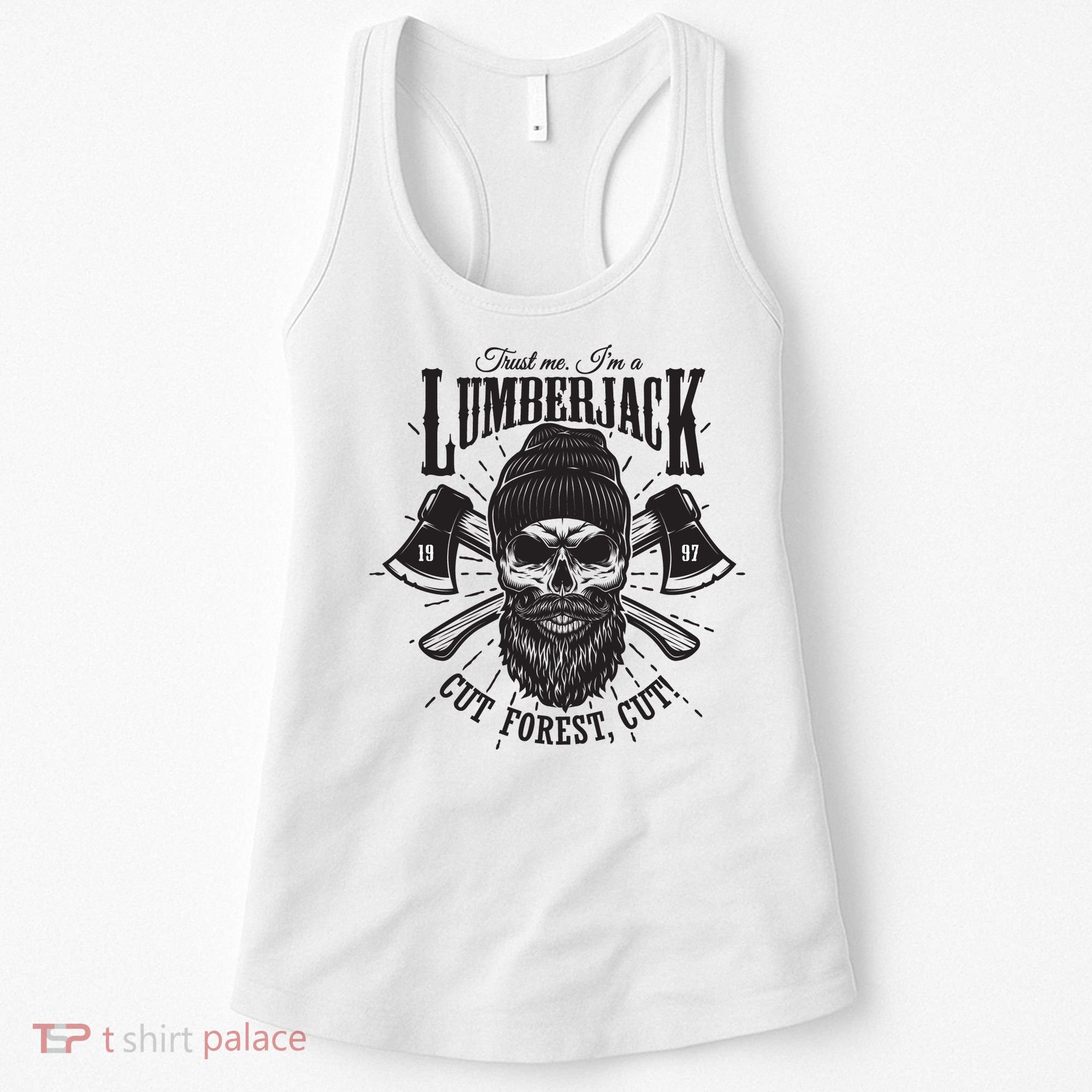 Hipster Lumberjack Women's Tank Top