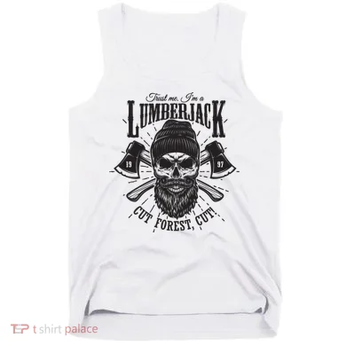 Hipster Lumberjack Tank Top