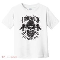 Hipster Lumberjack Toddler T-Shirt thumb 0