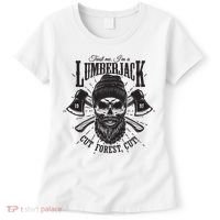 Hipster Lumberjack Women's T-Shirt thumb 0