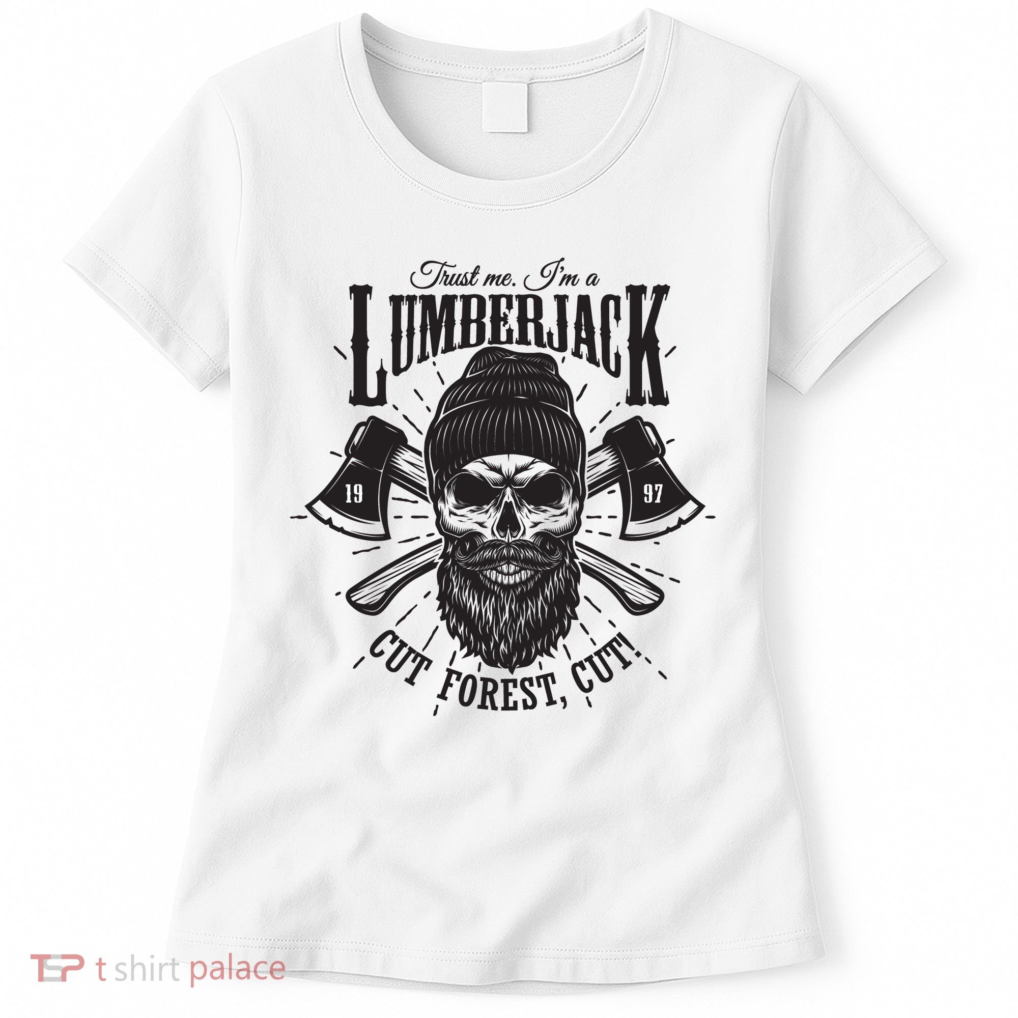Hipster Lumberjack Women's T-Shirt