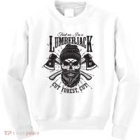 Hipster Lumberjack Kids Sweatshirt thumb 0