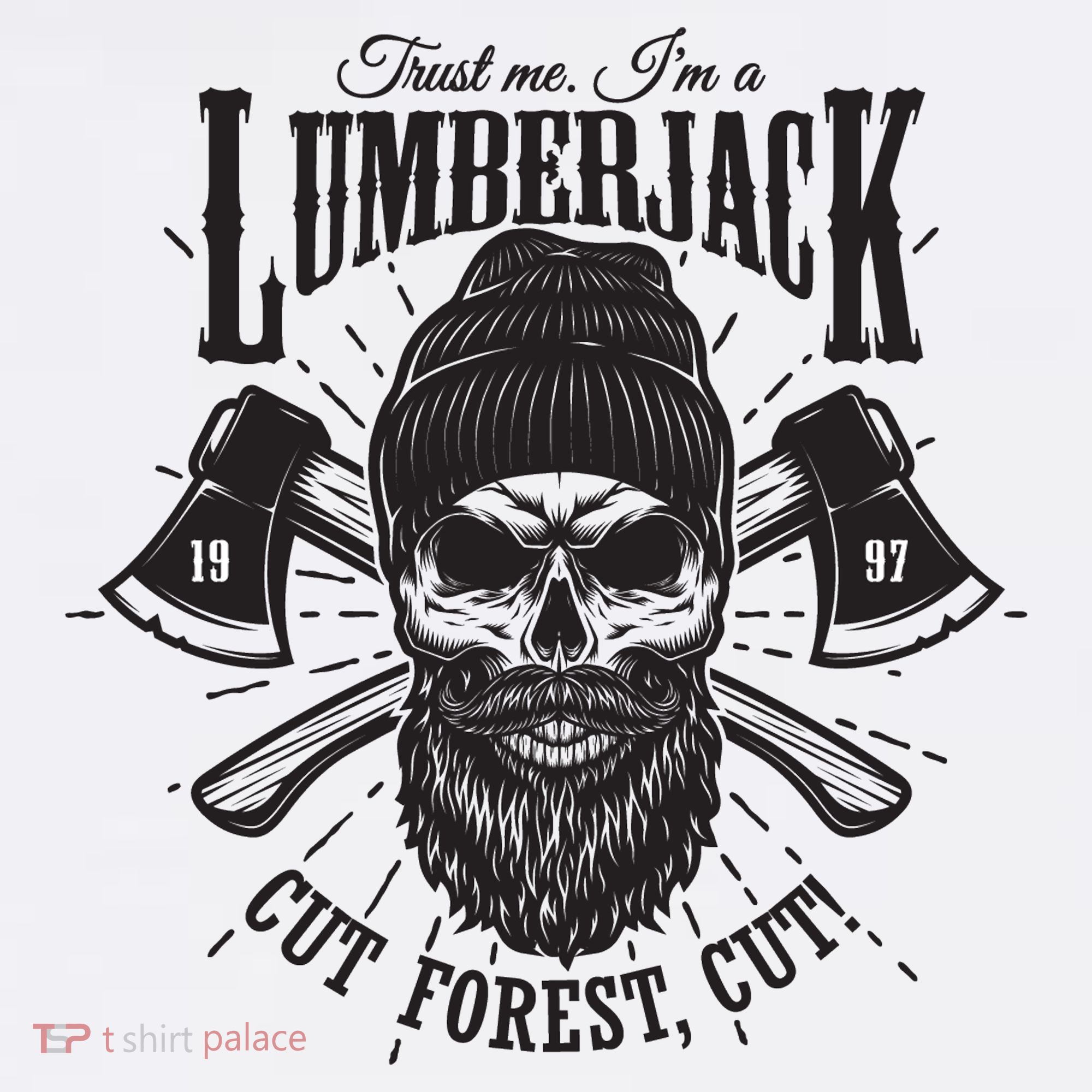Hipster Lumberjack Kids Sweatshirt