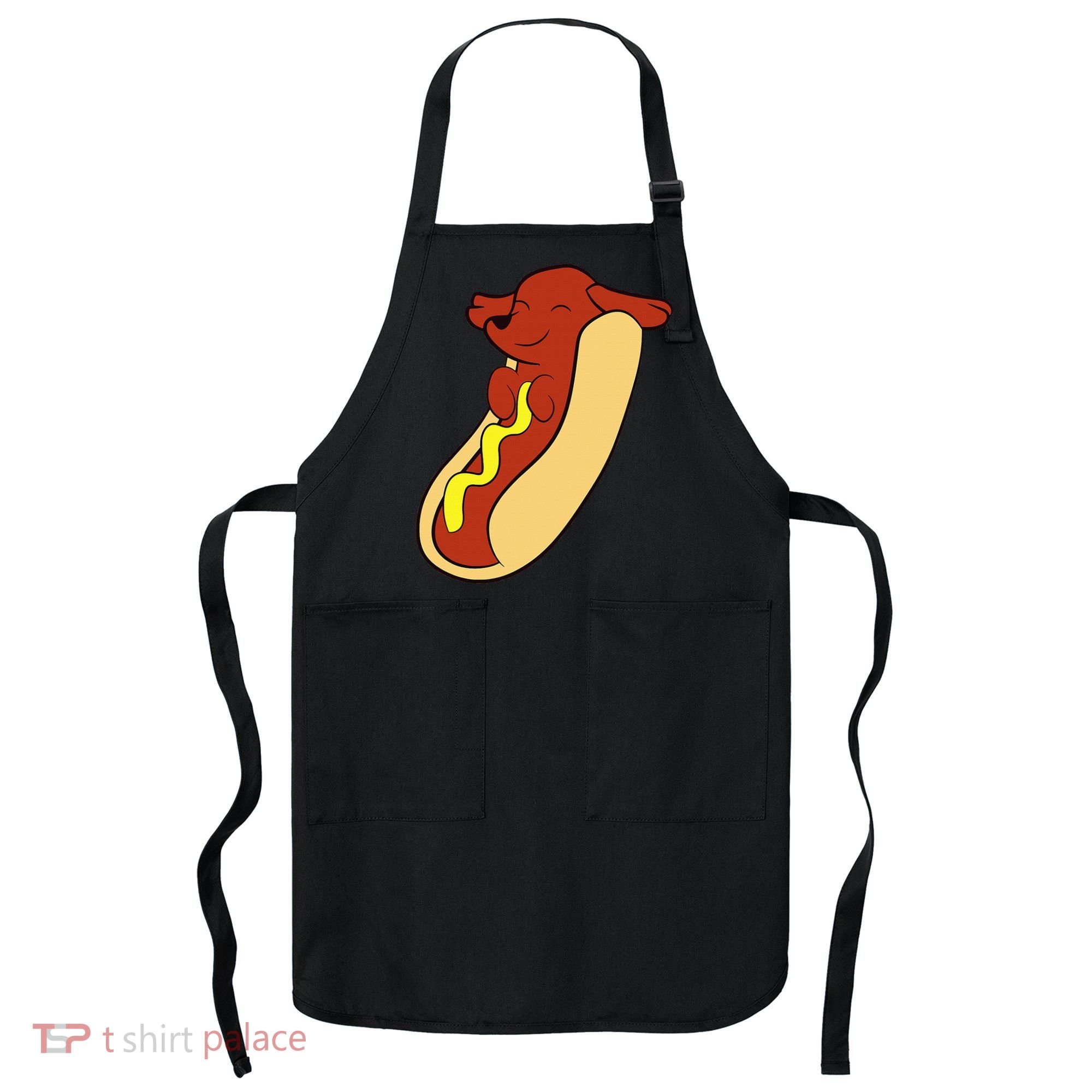Hotdog Lover Hotdog Dachshund Hot Dog Apron