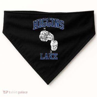 Higgins Lake USA-Made Doggie Bandana