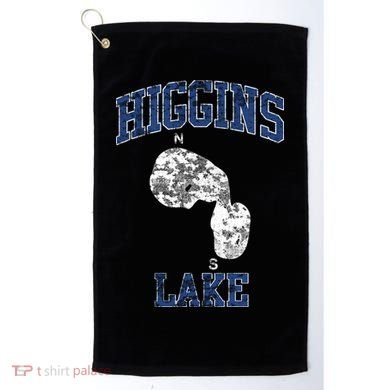 Higgins Lake Golf Towel