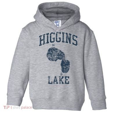 Higgins Lake Toddler Hoodie