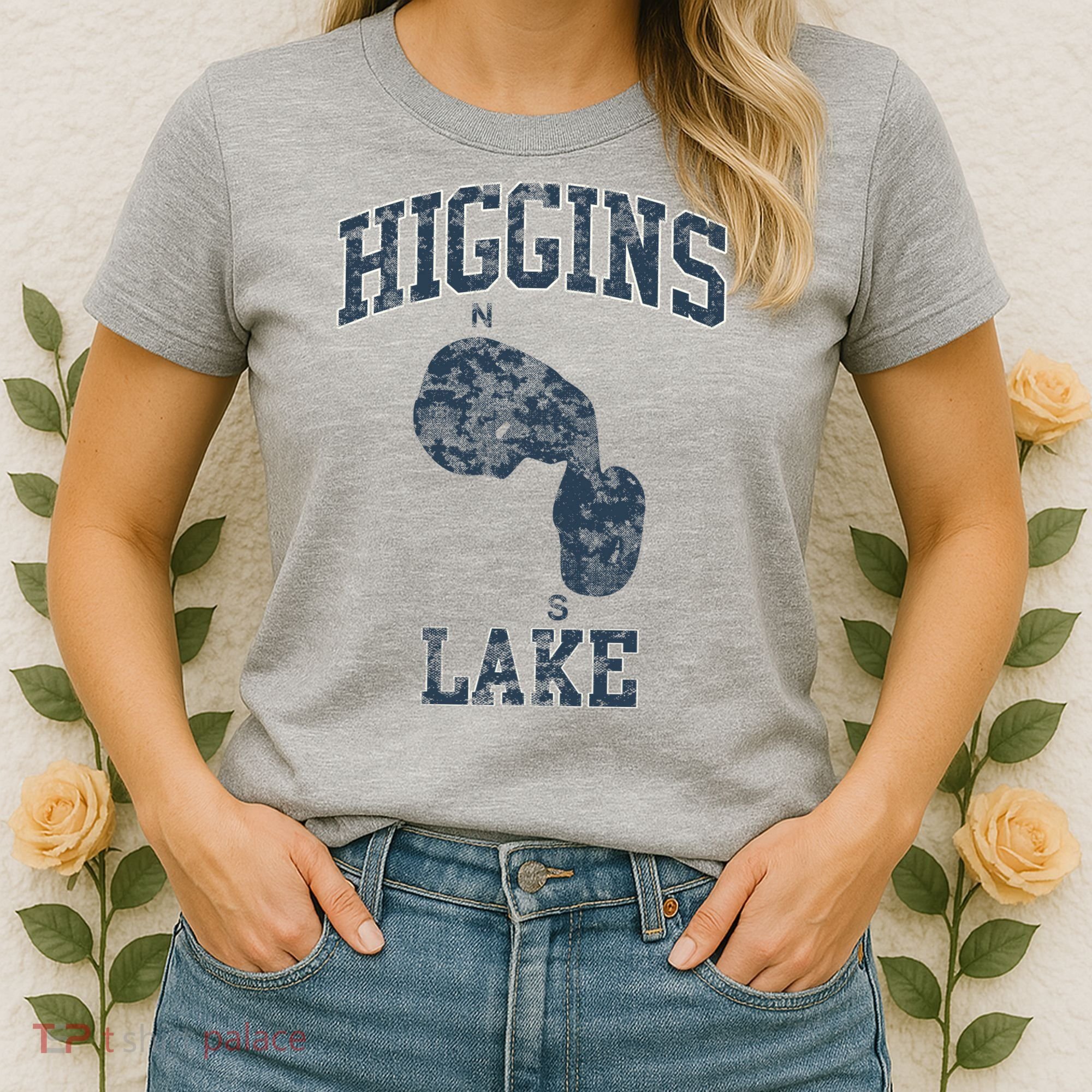 Higgins Lake Women's T-Shirt