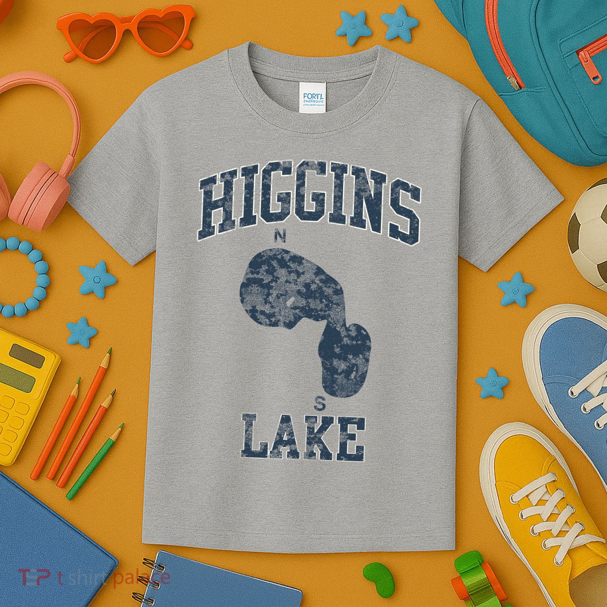 Higgins Lake Kids T-Shirt
