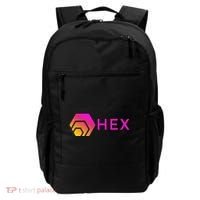 Hex Logo, Hex DeFi, Hex Blockchain, Hex Network, Hex Crypto Backpack thumb 0