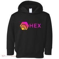 Hex Logo, Hex DeFi, Hex Blockchain, Hex Network, Hex Crypto Toddler Hoodie thumb 0