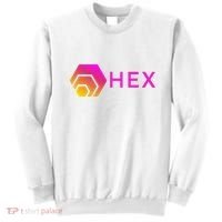 Hex Logo, Hex DeFi, Hex Blockchain, Hex Network, Hex Crypto Sweatshirt thumb 0