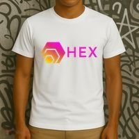Hex Logo, Hex DeFi, Hex Blockchain, Hex Network, Hex Crypto T-Shirt thumb 3