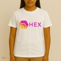 Hex Logo, Hex DeFi, Hex Blockchain, Hex Network, Hex Crypto T-Shirt thumb 4