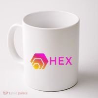 Hex Logo, Hex DeFi, Hex Blockchain, Hex Network, Hex Crypto Coffee Mug thumb 0