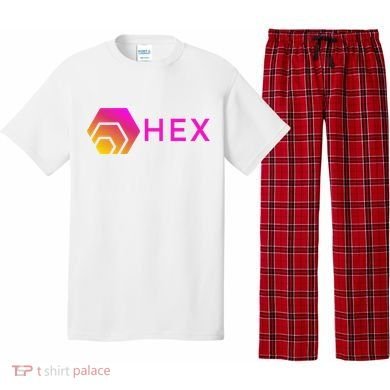 Hex Logo, Hex DeFi, Hex Blockchain, Hex Network, Hex Crypto Pajama Set