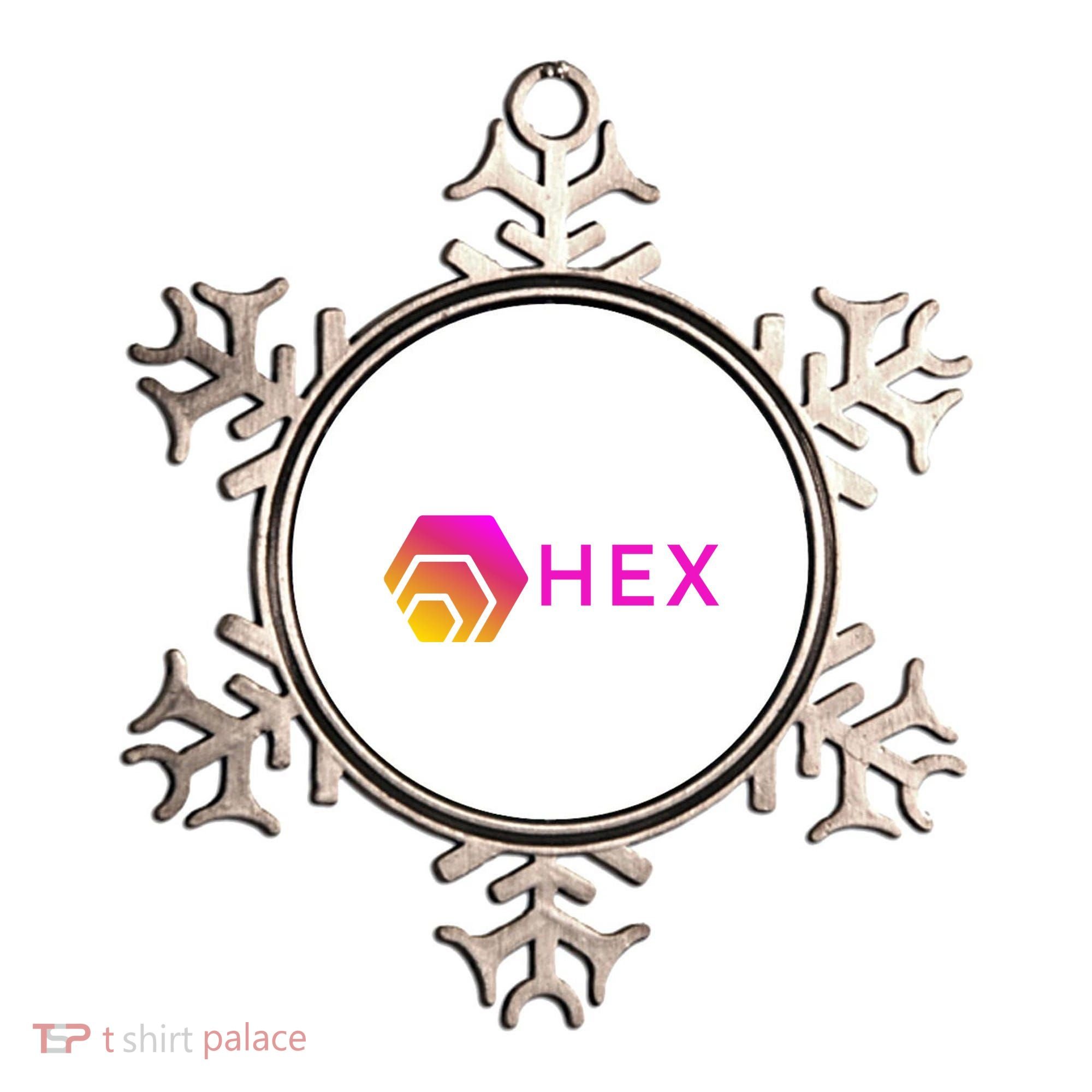 Hex Logo, Hex DeFi, Hex Blockchain, Hex Network, Hex Crypto Ornament