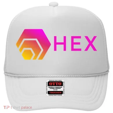 Hex Logo, Hex DeFi, Hex Blockchain, Hex Network, Hex Crypto Hat
