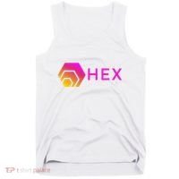 Hex Logo, Hex DeFi, Hex Blockchain, Hex Network, Hex Crypto Tank Top thumb 0