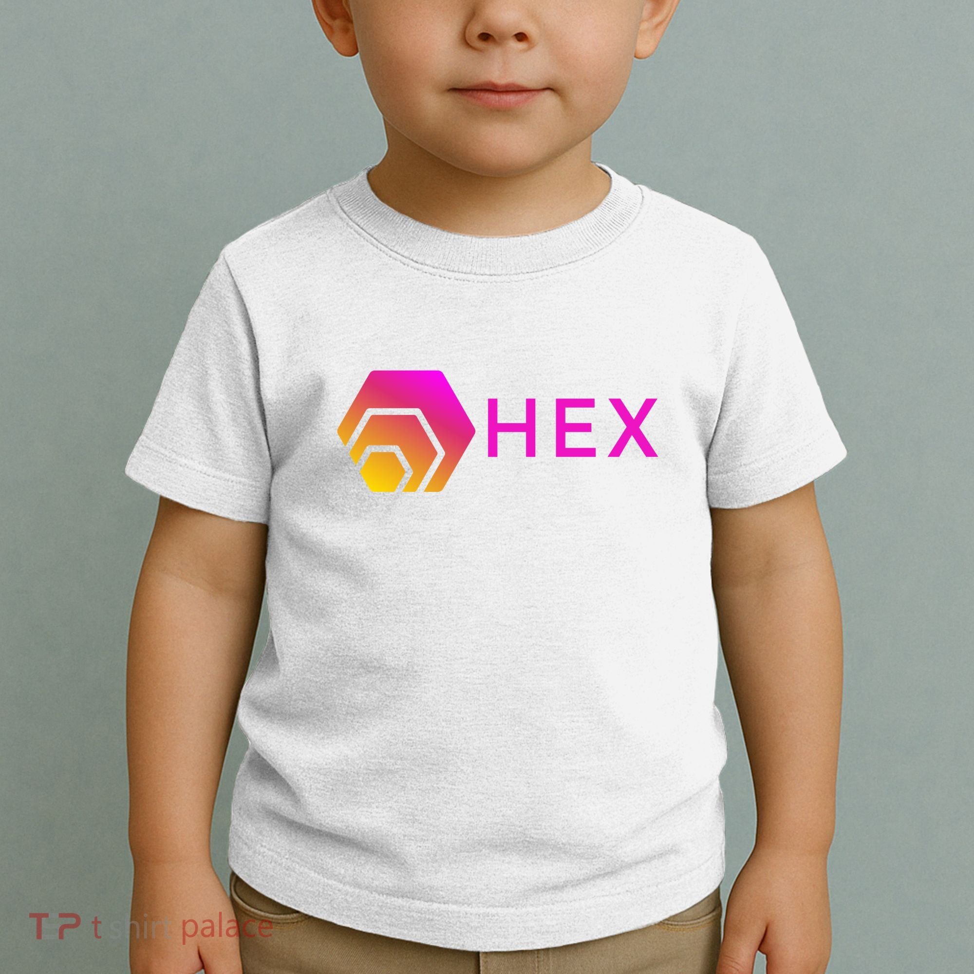 Hex Logo, Hex DeFi, Hex Blockchain, Hex Network, Hex Crypto Toddler T-Shirt