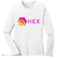 Hex Logo, Hex DeFi, Hex Blockchain, Hex Network, Hex Crypto Women's Long Sleeve Shirt thumb 0