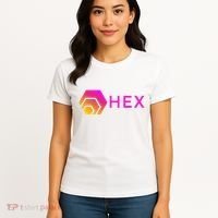 Hex Logo, Hex DeFi, Hex Blockchain, Hex Network, Hex Crypto Women's T-Shirt thumb 4