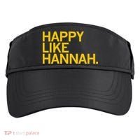Happy Like Hannah Adult Drive Performance Visor thumb 0