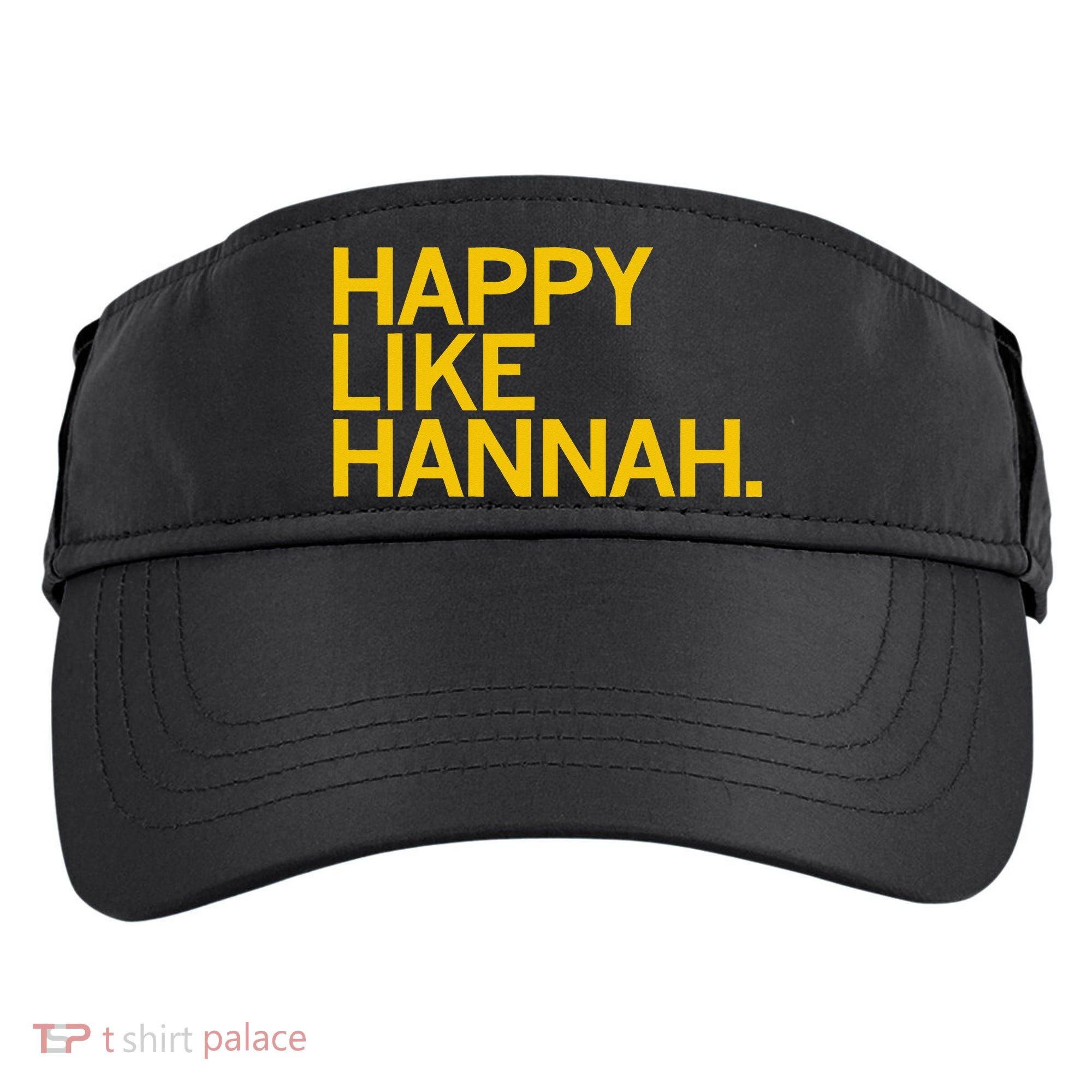 Happy Like Hannah Adult Drive Performance Visor