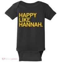 Happy Like Hannah Baby Bodysuit thumb 0