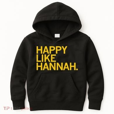 Happy Like Hannah Kids Hoodie