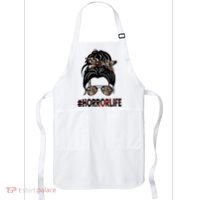 Horror Life Halloween Lover Hair Bun Apron thumb 0