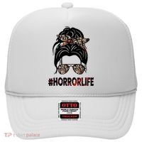 Horror Life Halloween Lover Hair Bun Hat thumb 0