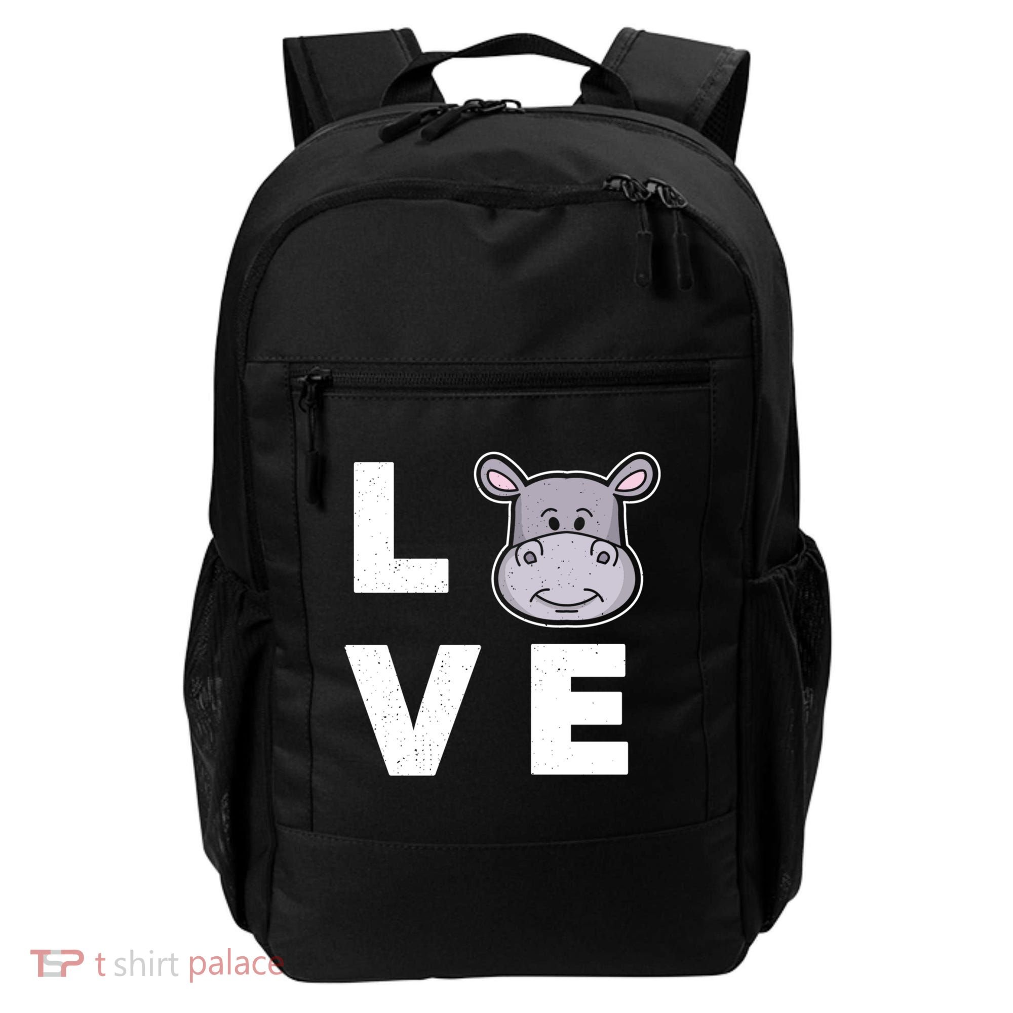 Hippo Lovers Hippopotamus Gift Funny Hippo Gift Backpack