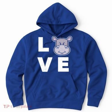 Hippo Lovers Hippopotamus Gift Funny Hippo Gift Hoodie