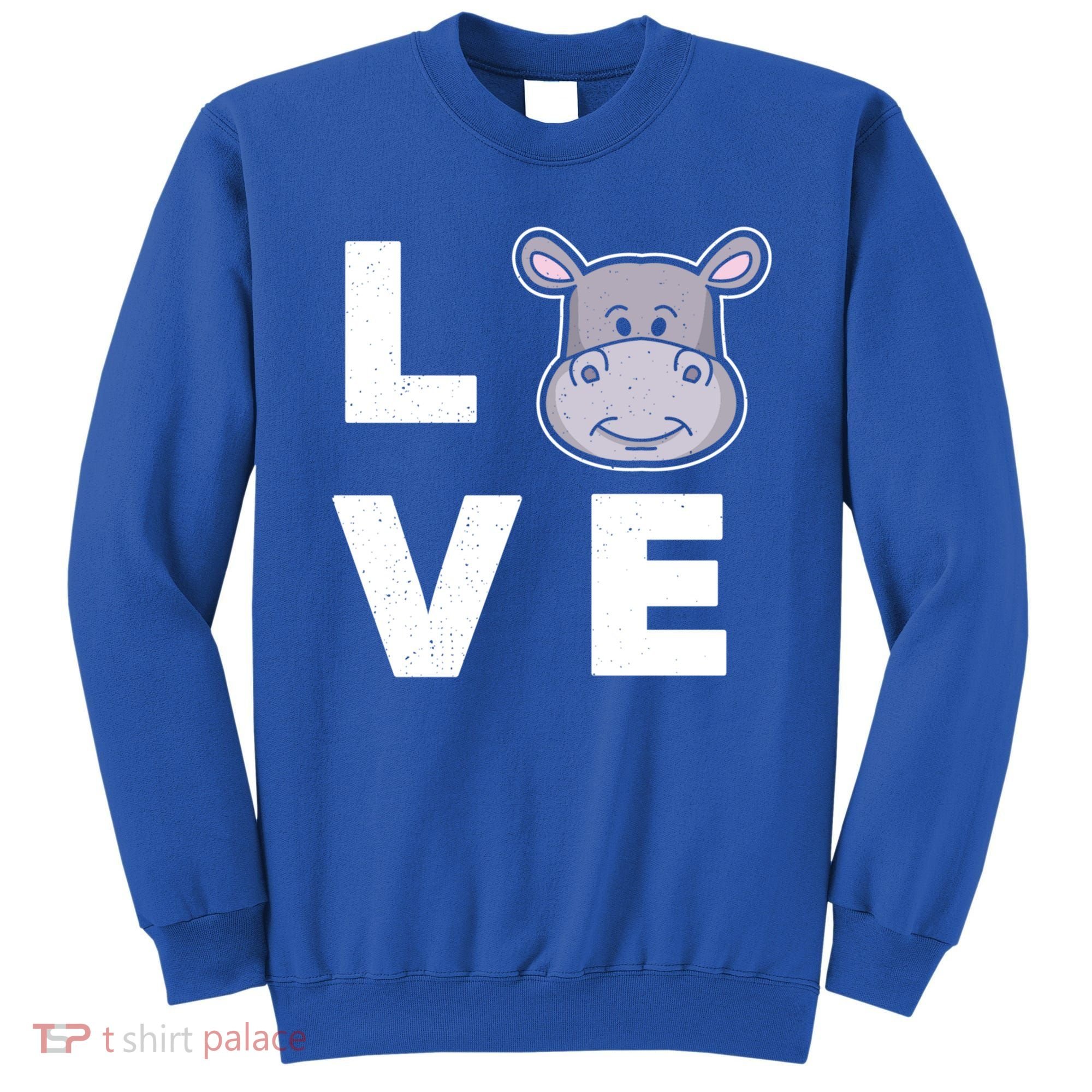 Hippo Lovers Hippopotamus Gift Funny Hippo Gift Sweatshirt