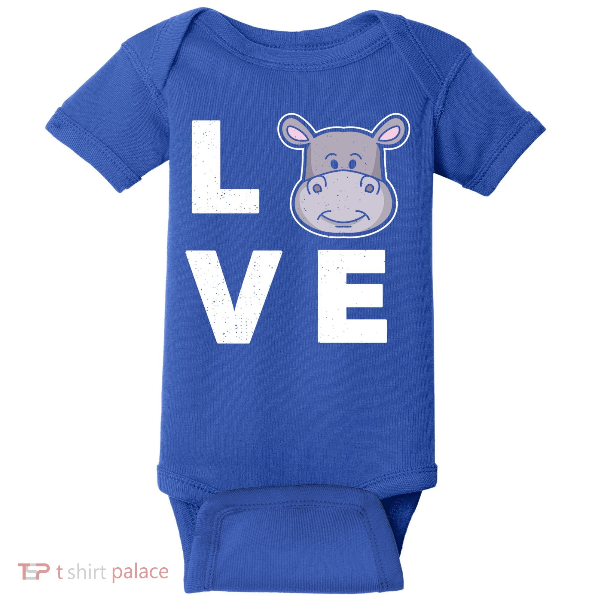 Hippo Lovers Hippopotamus Gift Funny Hippo Gift Baby Bodysuit