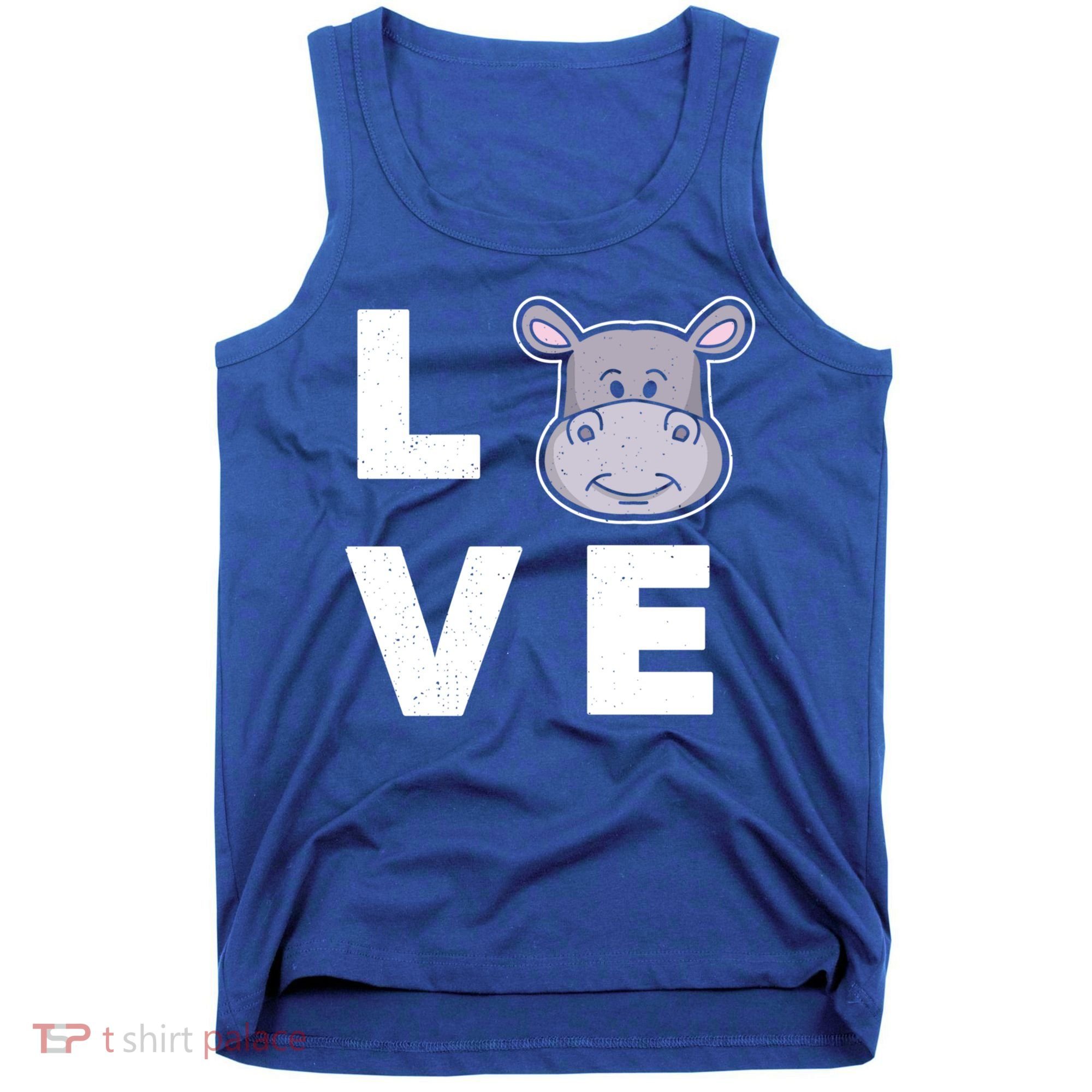 Hippo Lovers Hippopotamus Gift Funny Hippo Gift Tank Top