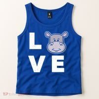 Hippo Lovers Hippopotamus Gift Funny Hippo Gift Tank Top thumb 2