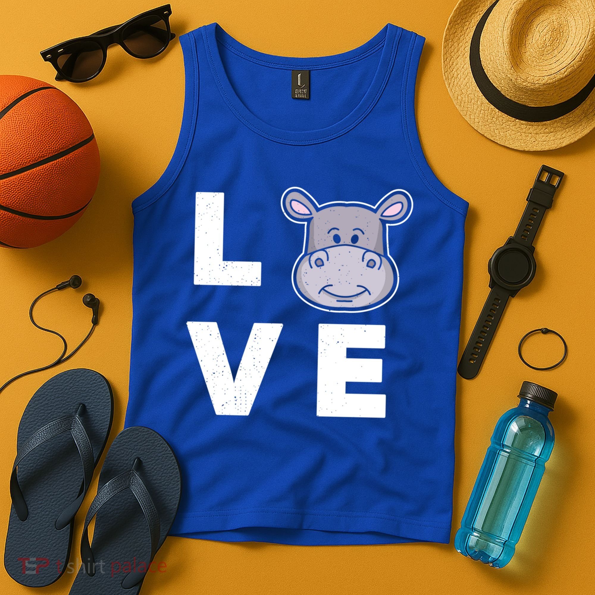 Hippo Lovers Hippopotamus Gift Funny Hippo Gift Tank Top
