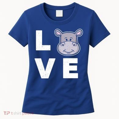 Hippo Lovers Hippopotamus Gift Funny Hippo Gift Women's T-Shirt