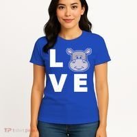 Hippo Lovers Hippopotamus Gift Funny Hippo Gift Women's T-Shirt thumb 4