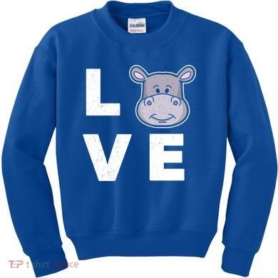 Hippo Lovers Hippopotamus Gift Funny Hippo Gift Kids Sweatshirt