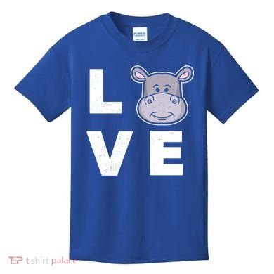 Hippo Lovers Hippopotamus Gift Funny Hippo Gift Kids T-Shirt