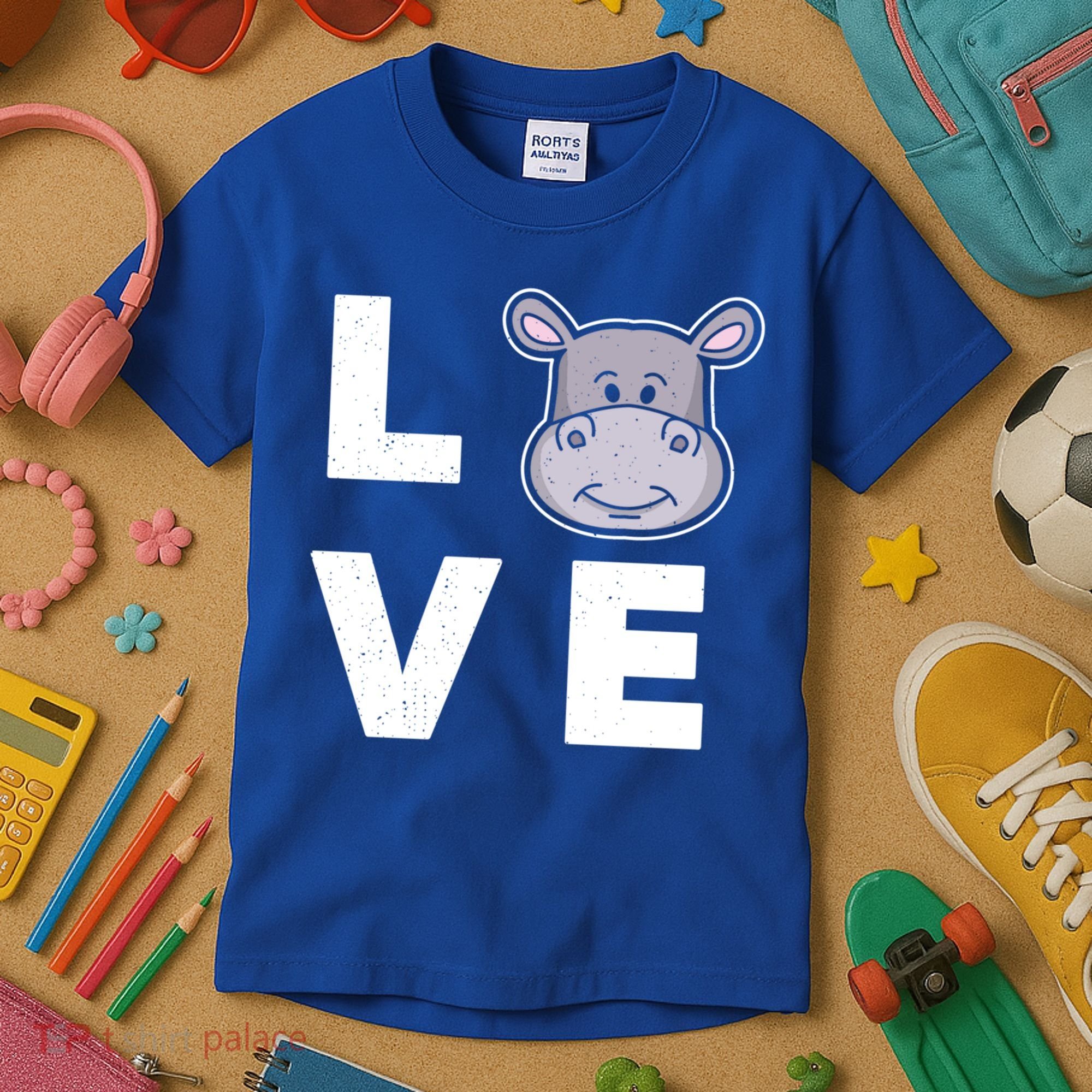 Hippo Lovers Hippopotamus Gift Funny Hippo Gift Kids T-Shirt