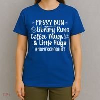 Homeschool Life Homeschool Mom Homeschooling Mama Gift T-Shirt thumb 4