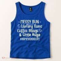 Homeschool Life Homeschool Mom Homeschooling Mama Gift Tank Top thumb 2